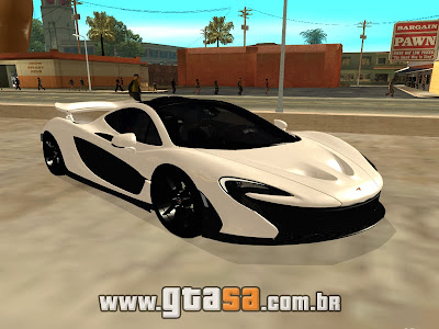 McLaren P1 2014 para GTA San Andreas